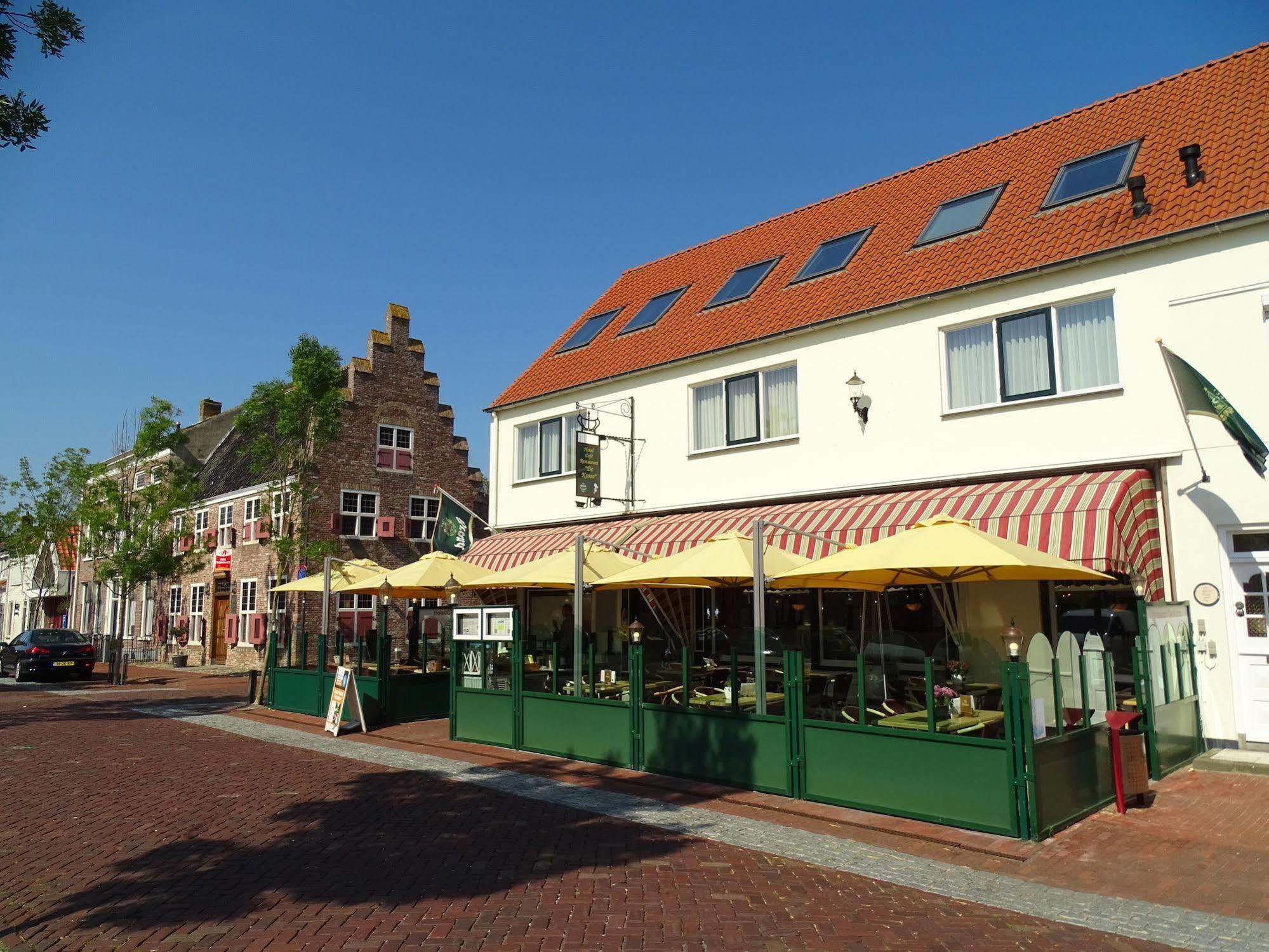 Hotel Cafe Restaurant "De Kroon" Wissenkerke Luaran gambar