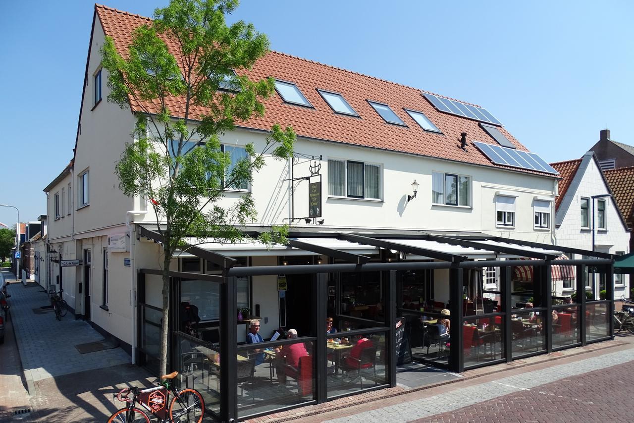 Hotel Cafe Restaurant "De Kroon" Wissenkerke Luaran gambar